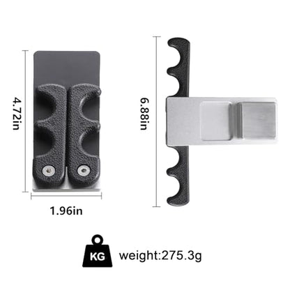 Portable Weighted Pool Cue Holder, chalk holder, billiard cue holder