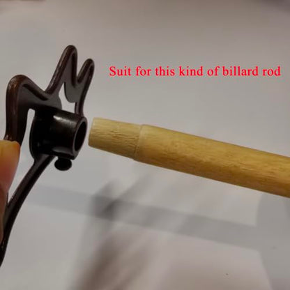 2pcs Billiards Bridge Heads Billiard Equipment Accessories Heads Pool Cue Stick Bridge Heads, As mentioned