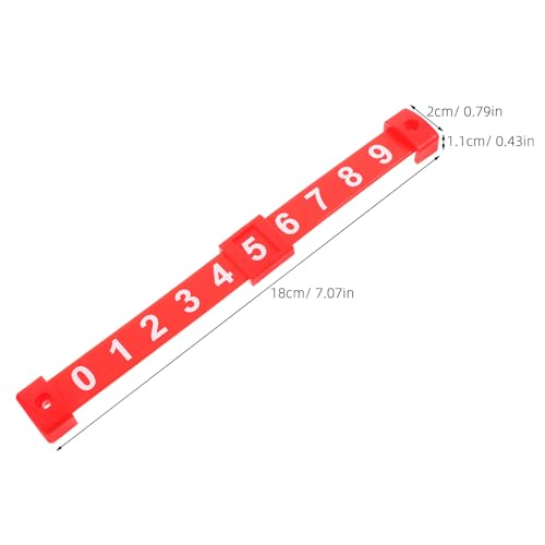 2pcs Table Football Score Counter Lightweight and Foosball Scorekeeper for Standard Tables Simplifies Game Scoring Stylish Design