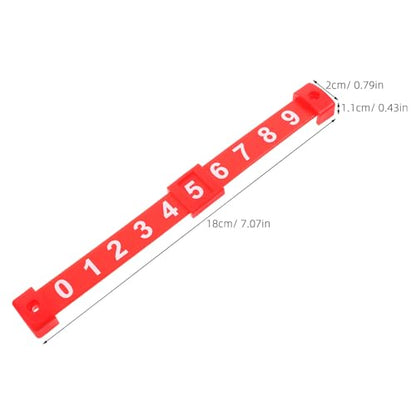 2pcs Table Football Score Counter Lightweight and Foosball Scorekeeper for Standard Tables Simplifies Game Scoring Stylish Design