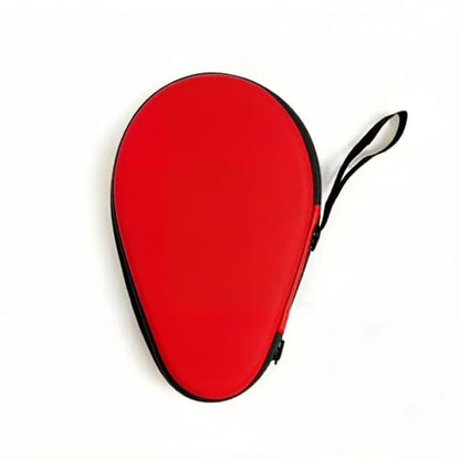 Colorful Table Tennis Racket Cover Ping Pong Paddle Bag Table Tennis Racket Case - color: Red