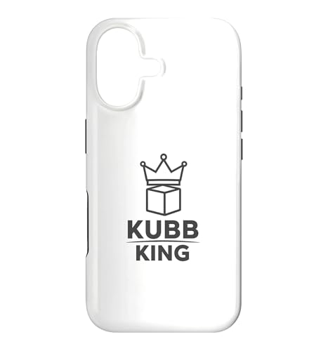 Kubb King Funny Viking Chess Lawn Game Player Gift Case for iPhone 17