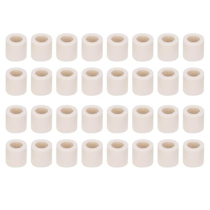 40 Pcs 13mm Pool Cue Ferrules – Fiber Billiard Cue Ferrules Slip on Snooker Pool Stick Tips Replacement Parts - size: 0.5"