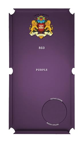 Simonis 860 Pool Table Cloth Replacement Kit for Tables Includes Precut Bed and Rail Cloth, Horsehair Brush, Spots, and Chalk (Multiple Colors) - color: Purple, size: 7 Foot