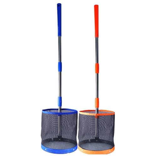 Table Tennis Picker Pick Collector Large Capacity Bucket Adjustable Ping Pong Ball Picker Collector