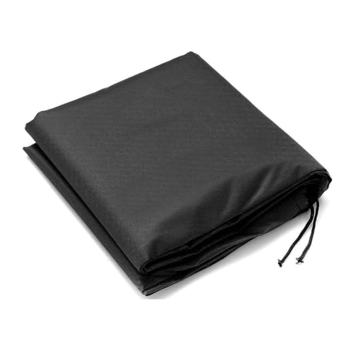 J&C Table Tennis Cover Ping Pong Table Cover Black Full UV Protected Table Tennis Cover Outdoor Waterproof Heavy Duty Ping Pong Table Outdoor Waterproof Furniture Sets Protection (Black) - color: Black