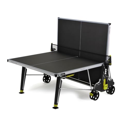 Cornilleau - Prestige Outdoor Table Tennis Table – Premium Weatherproof Ping-Pong Table, Ultra-Stable Frame, Anti-Glare Top, Pro-Style Bounce, Outdoor/Indoor High-End Table for Home & Clubs
