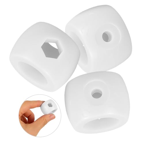 Happyyami 8pcs Foosball Goal Bar Locator Rings Plastic Rod Positioners for Tabletop Soccer Replacement Parts Easy to Install Essential Accessories for Foosball Enthusiasts