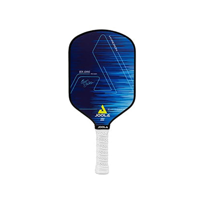 JOOLA Ben Johns Hyperion Pickleball Paddle - Select Raw Carbon Surface or Carbon Abrasion Surface for Increased Power and Spin - Elongated Grip Handle - Carbon Fiber Pickleball Paddle - USAP Approved - color: Hyperion | CAS | 16mm
