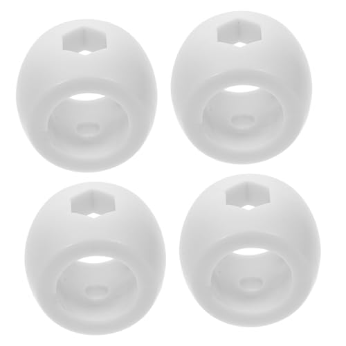 Abaodam 5sets Foosball Bushings Bearing Rods Mini Table Football Stopper Ring Plastic Goal Bar Positioner 4pcs*5