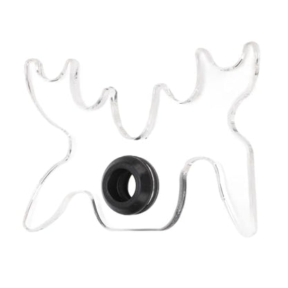 Keenso Billiard Bridge Head, Portable Clear Bridge Head for Pool Table, Suitable for Most Billiard Cues