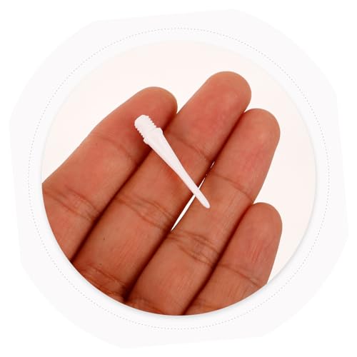 YARNOW Soft Head Point Supplies Replacement Needle with Parts Soft Tip Soft Tip Accessories Soft Tip Flights - color: White