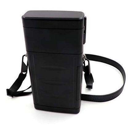 CUESOUL ANTIE Hard Dart Case, Holds 6 Steel/Soft Tip Darts & Extra Tips, Shafts & Flights, Durable Use - color: Solid Black