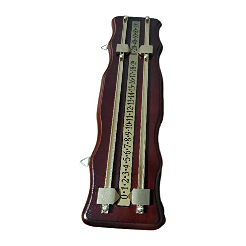 Billiard Score Board Counters Home Supplies Referee Gear Shuffleboard Wall Mounted Scoreboard for Tabletop Games Foosball Club Accessories