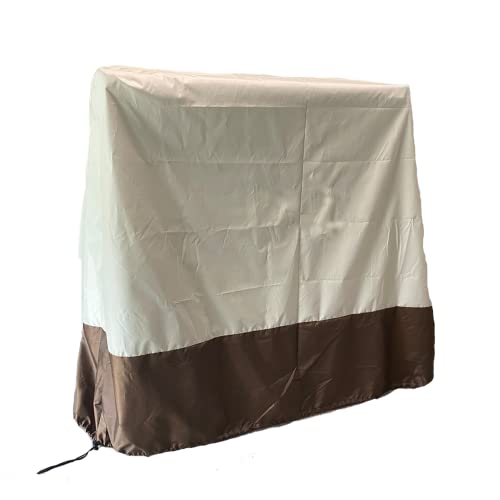 J&C Table Tennis Cover 420D Ping Pong Table Cover Black Full UV Protected Table Tennis Cover Outdoor Waterproof Heavy Duty Ping Pong Table Outdoor Waterproof - color: 210D-beige