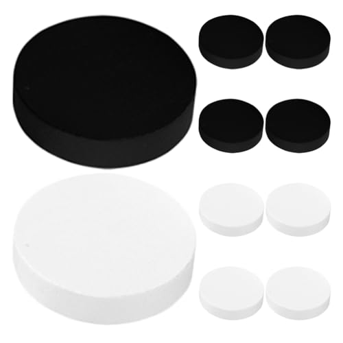 KICHOUSE 10 Pcs Fast Sling Puck Game Pieces for Family Tabletop Hockey Game Portable Interactive Fun for Kids and Adults