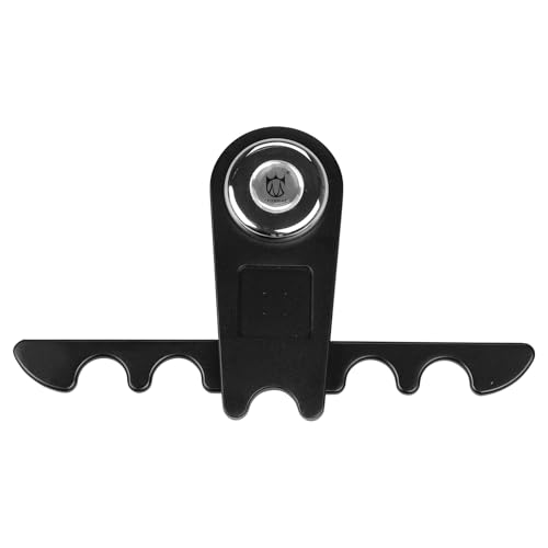 CROWN ME Portable Weighted Pool Cue Holder, Billiard Chalk Holder, Black Rest Stick - color: Black