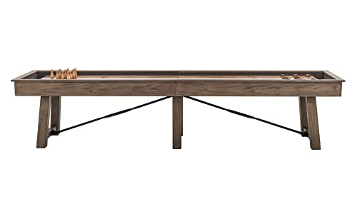Plank & Hide - Isaac Shuffleboard Table - size: 16'