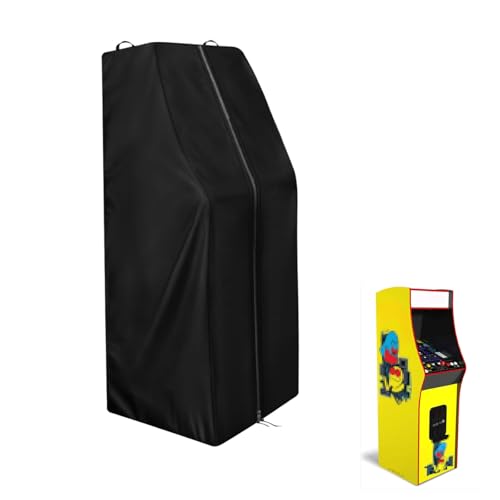 Arcade Machine Cover, Heavy Duty Full-Size Pinball Machine Cover for PAC-MAN Deluxe Arcade Machine,Waterproof & Dustproof Electronic Dust Covers for Game Boy,19" x 23" x 61" - size: 19" x 23" x 61" for PAC-MAN Deluxe Arcade Machine
