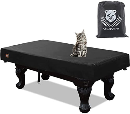 Pool Table Cover 8 Feet,Durable Oxford Cloth,Fixed Straps,100Lx56Wx8H Inch | 8ft Billiard Table Covers Waterproof Outdoor,Rain Dust Sun Protection 8 Foot Pooltable Snooker Table Covers,Storage Bag