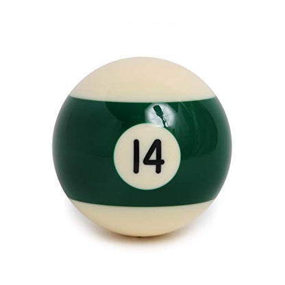 Aramith Premier Pool Replacement Ball 2 1/4" - Choose Your Ball Number - color: #14