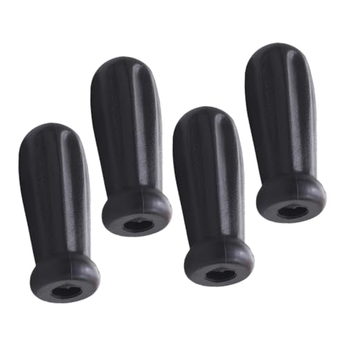 2 Pairs Anti-Skid Foosball Table Handles Sturdy Plastic Grip Replacement Parts for Table Soccer Machines Compatible