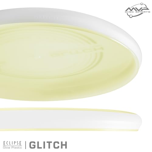 MVP Disc Sports Eclipse Glow 2.0 Glitch Disc Golf Hybrid Catch Disc - size: 155-160g