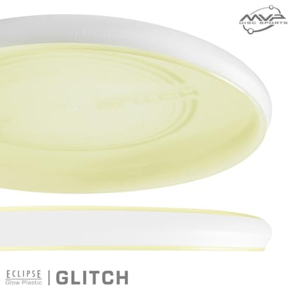 MVP Disc Sports Eclipse Glow 2.0 Glitch Disc Golf Hybrid Catch Disc - size: 155-160g