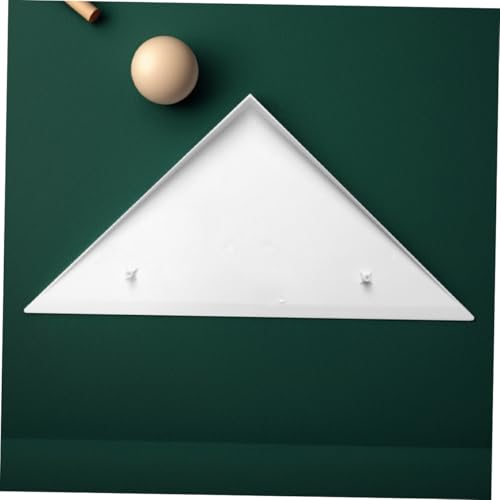 VANZACK 2pcs Triangle Edge Protectors for Foosball Tables Easy to Install Plastic Corner Covers Guards for Enhanced Game Setup Sleek Design for Modern Look