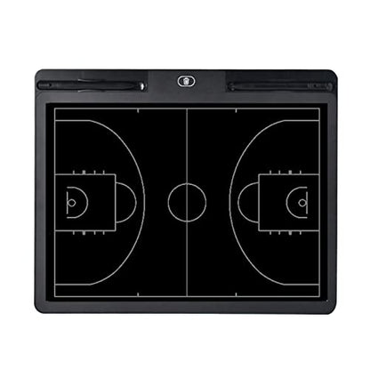 Pure Vie Electronic Basketball Coaching Board LCD Basketball Coaches Tactical Clipboard Writing Tablet Blackboard with Stylus Pen - Basketball Gift Sporting Goods Daily Training Assistant Equipment