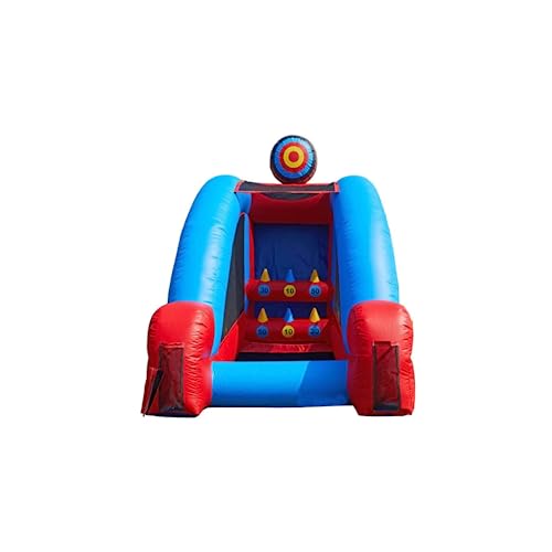 JumpOrange Knock IT Off Archery Target Game Inflatable (with Blower), Kids and Adults, Commercial Grade, Rental Game, Knock Down Targets, Toss Throwing Game, Outdoor Indoor, 15oz PVC Vinyl, <90 LBS - color: Archery
