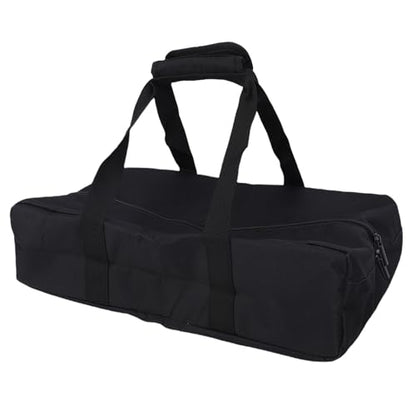 CHICIRIS Bocce Set Carry Bag 8 Separate Compartments Storage Bag with Handle Pad Double Zipper for Lawn Beach Yard Outdoor Game