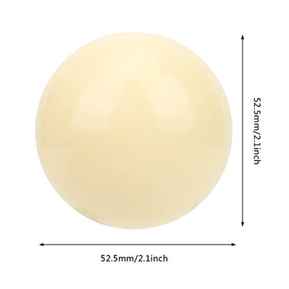 Snooker Balls Set, 22-Piece Tournament Weight (141g) 52.5mm Phenolic Resin Pool Balls for Table Cue Game