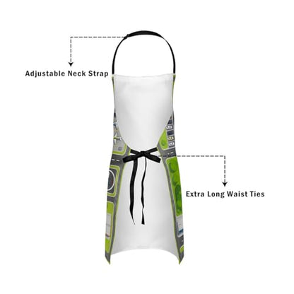 Castle Fairy Basketball Kitchen Apron - color: Airplane