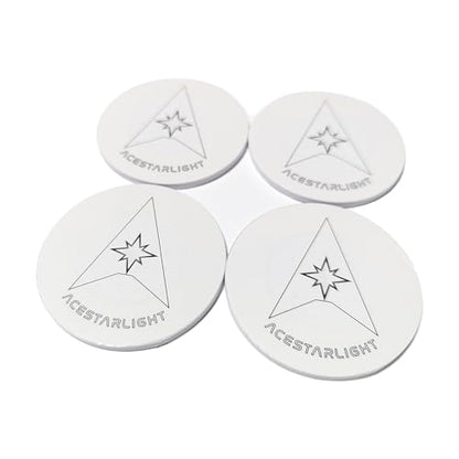 Impact Resistant Night Disc Golf Lights AceStarLight LED 4 Pack Red White Blue Green