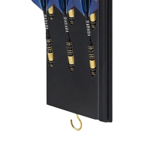 Dart Wall Holder, Space-Saving Wooden Display Stand, Dart Storage Stand for Steel, for Home Office Bar Game Room Living Room Bedroom Entertainment