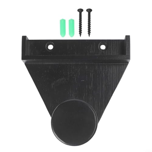 FABULETTA Wooden Snooker Rack Wall Mounting Storage For Pool Triangle And Chalk Holder Billiards Accessory Organizer Space Saving Design Brown(Black)