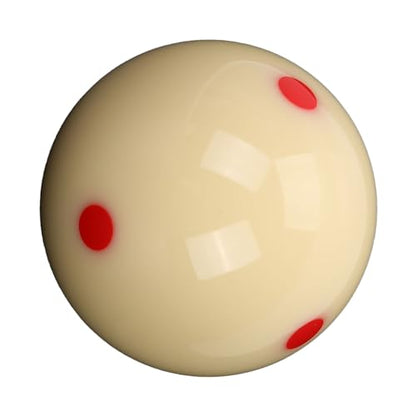 5.72cm Resin Billiard Training Ball with Red Dot for Skill Enhancement in Pool Practice