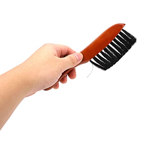 Semme Premium Pool Billiard Brush Set 2 Pcs Wood Handle Tool with PVC for Billiard Table and Rail Maintenance
