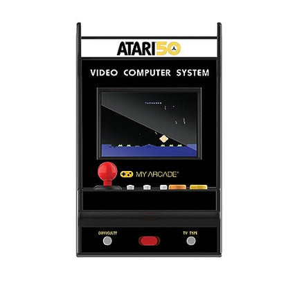 My Arcade Atari Nano Player Pro: 4.8" Retro Handheld Mini Arcade with 75 Games, Asteroids, Breakout - style: Atari