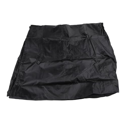 8ft Pool Table Cover 600D Oxford Waterproof Windproof Outdoor Indoor Billiard Snooker Table Protector with Buckles Drawstrings Black 260x135x69cm
