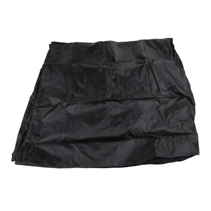 8ft Pool Table Cover 600D Oxford Waterproof Windproof Outdoor Indoor Billiard Snooker Table Protector with Buckles Drawstrings Black 260x135x69cm