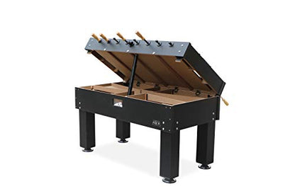 KICK Titan 55" Tournament Foosball Table – Professional Competition Game Table - color: Black