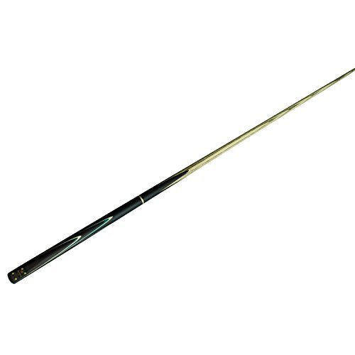 57" 3/4 Jointed Billiard/Pool/Snooker Cue Set 5 Face-Spliced Ash Shaft with A Leather Cue Case - color: T3SC7