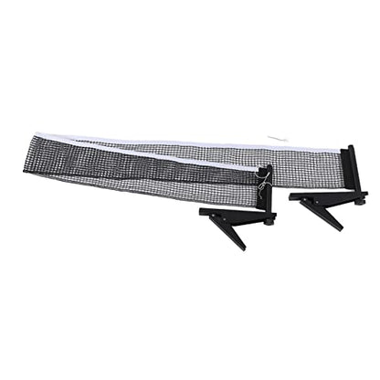 Table Tennis Net Rack Set, 67.7in Foldable Table Tennis Match Net Belt Bracket for Indoors Outdoors, Professional Athlete Amateur