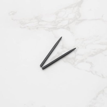 15pcs Dart Tips 2.3mm Dart Spare Points Nickel-Plated Iron Replacement Smooth Tips Metal Dart Points for Glide Spare Dart Points Black - color: 38mm