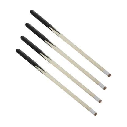 Mipcase 4Pcs Pool Cue Stick Short Mini Billiard Cues for Portable Design for Enjoyable Gameplay Tables for Boys
