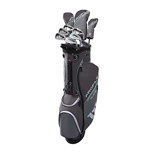Wilson Women's Profile Platinum Complete Golf Package Set - size: Tall Stand, style: Cart Bag