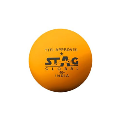 STAG Unisex-Youth One Star Plastic Table Tennis Ball