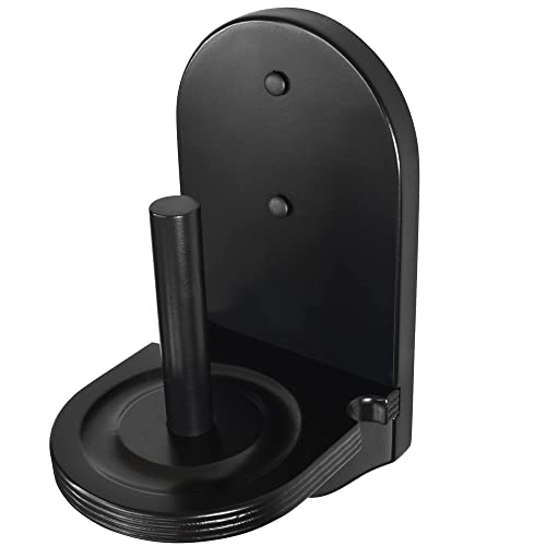 Pool Hand Chalk Holder - Elegant Cone Chalk Holder - Extra-Sturdy Pool Chalk Holder - Wall Mounted Pool Table Chalk Holder with Beveled Edge and Hardware - Pool Table Accessories - color: Black